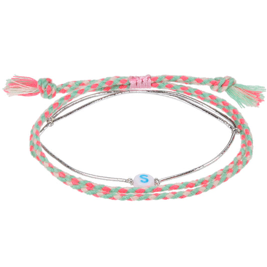 Girls Personalised Bracelet - S
