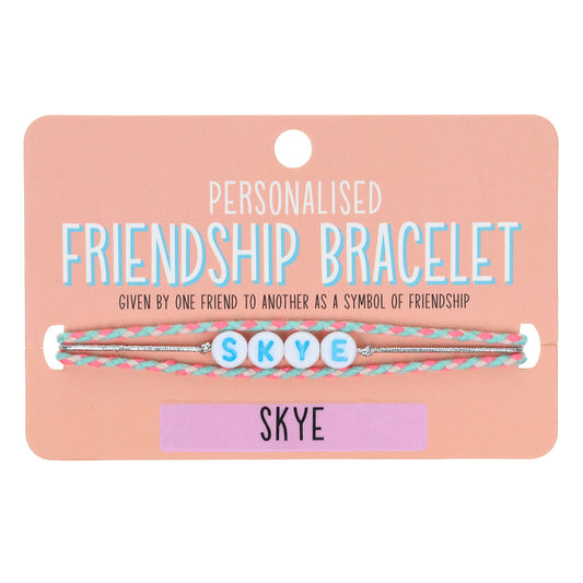 GP097 - Girls Personalised Bracelet - Skye