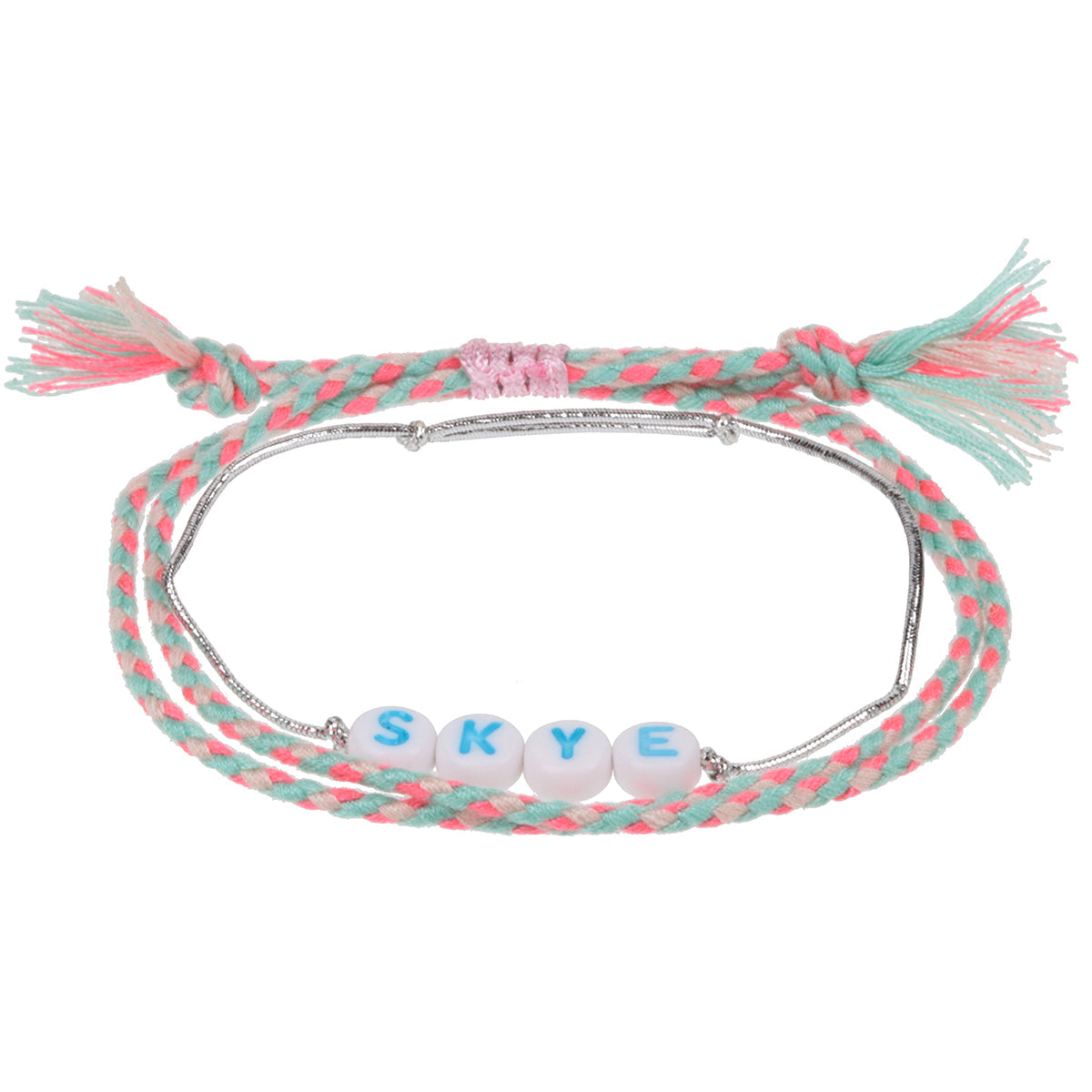 GP097 - Girls Personalised Bracelet - Skye