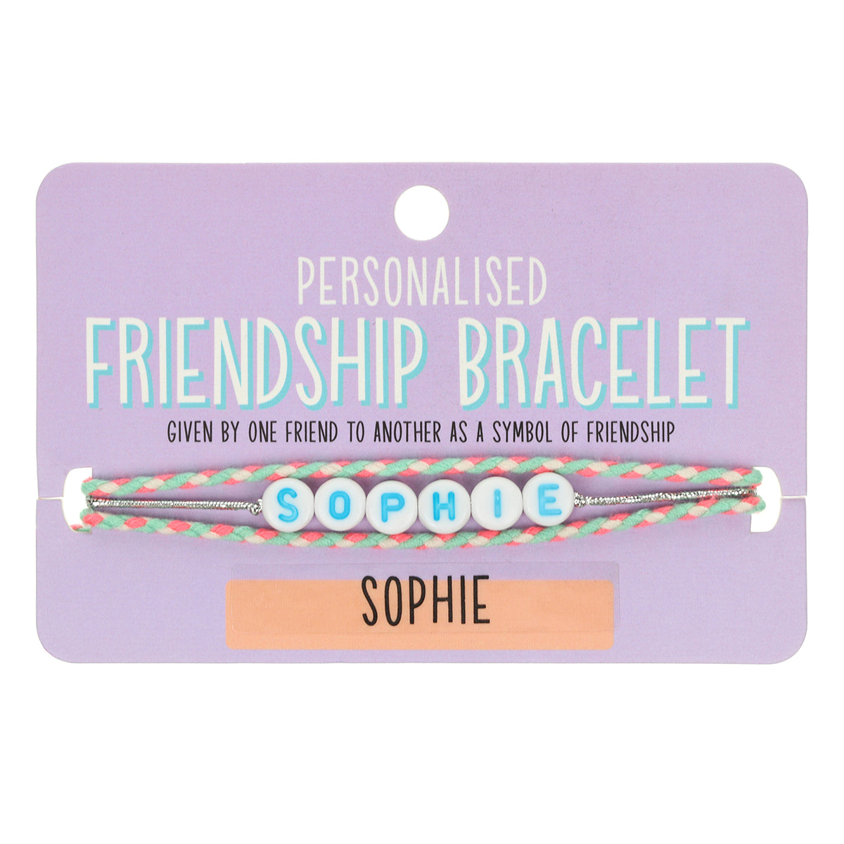 GP100 - Girls Personalised Bracelet - Sophie