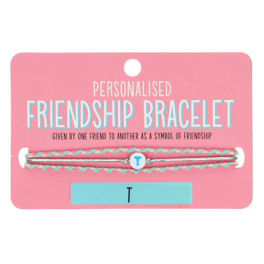 Girls Personalised Bracelet - T