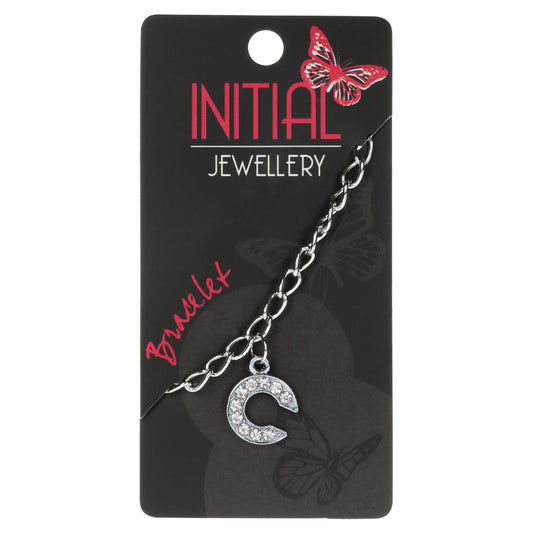 Personalised Initial Bracelet - C