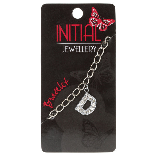 Personalised Initial Bracelet - D