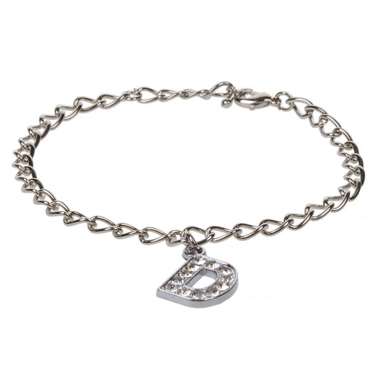 Personalised Initial Bracelet - D