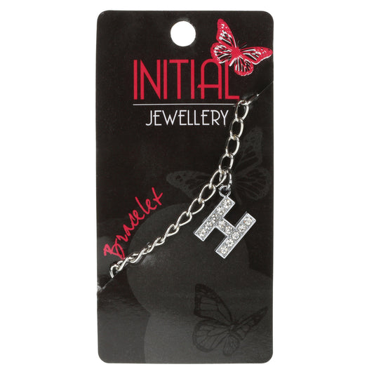 Personalised Initial Bracelet - H