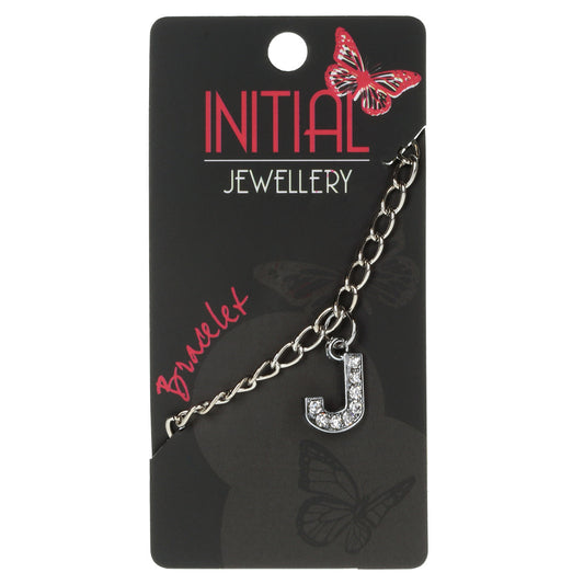 Personalised Initial Bracelet - J