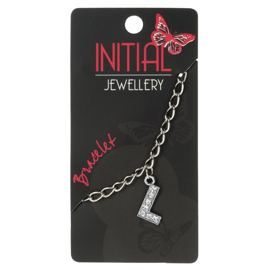 Personalised Initial Bracelet - L