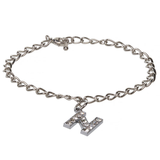 Personalised Initial Bracelet - N