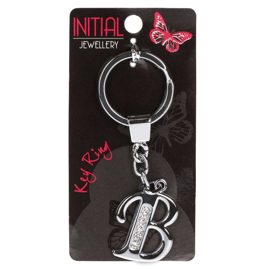 Personalised Initial Keyring - B