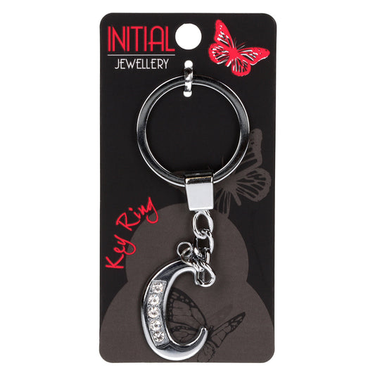 IJKC - Personalised Initial Keyring - C