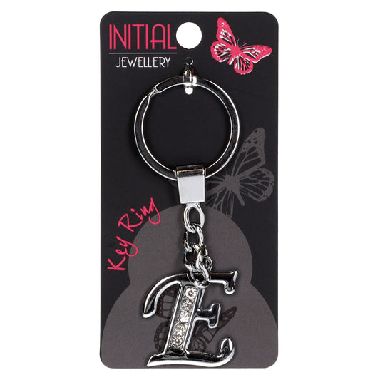 Personalised Initial Keyring - E