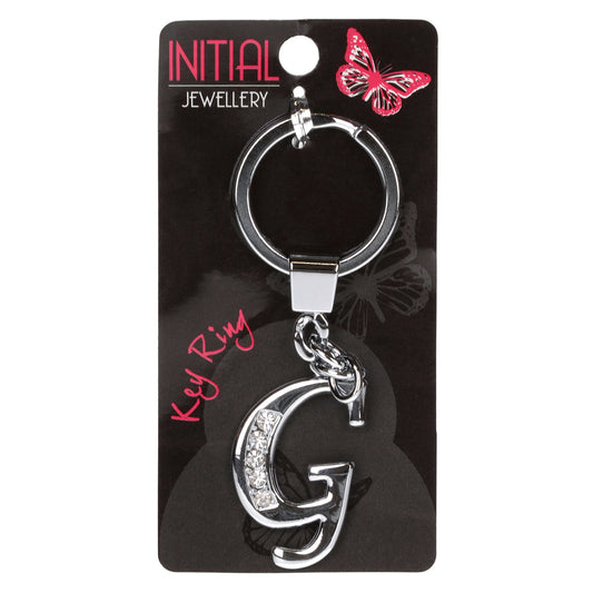 Personalised Initial Keyring - G