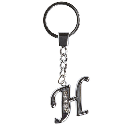 Personalised Initial Keyring - H