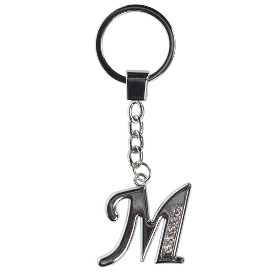 Personalised Initial Keyring - M
