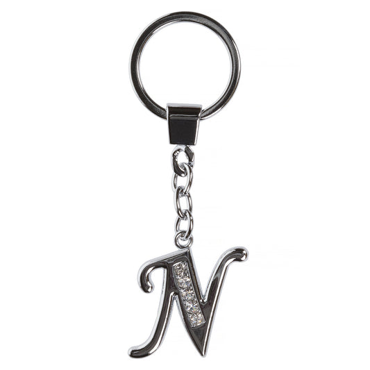 Personalised Initial Keyring - N