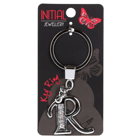 Personalised Initial Keyring - R