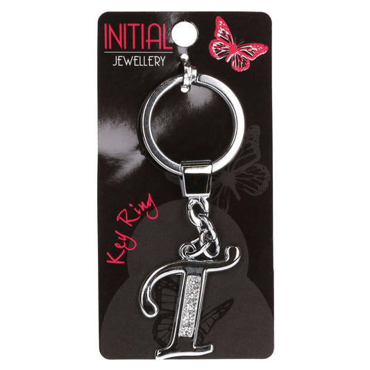 IJKT - Personalised Initial Keyring - T
