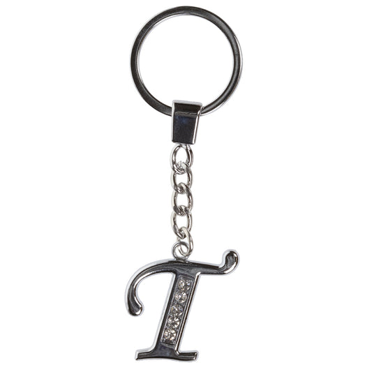 Personalised Initial Keyring - T