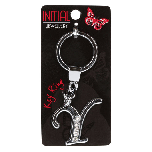 IJKY - Personalised Initial Keyring - Y