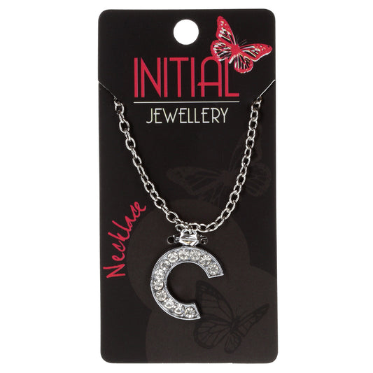 Personalised Initial Necklace - C