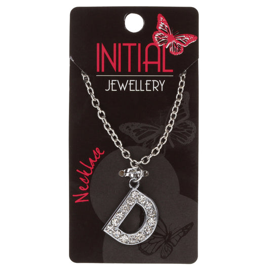 Personalised Initial Necklace - D