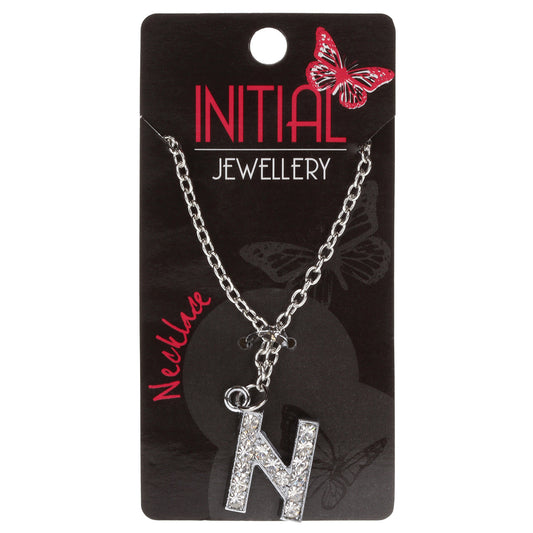 Personalised Initial Necklace - N