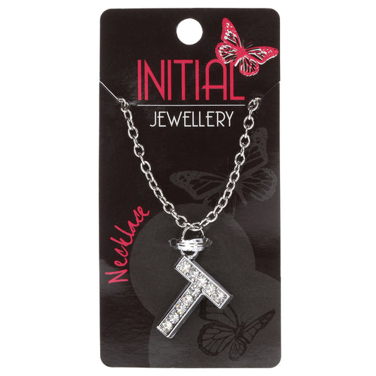 Personalised Initial Necklace - T