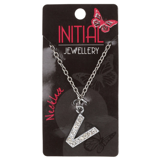 Personalised Initial Necklace - V