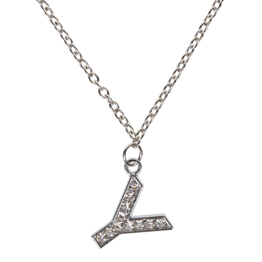 Personalised Initial Necklace - Y