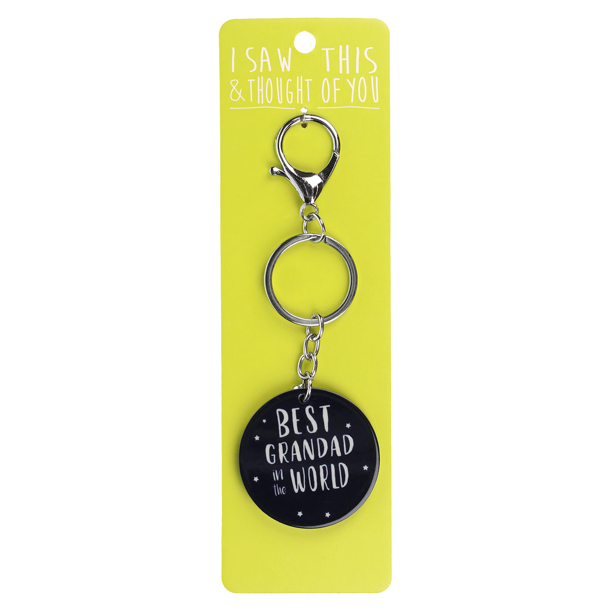 A KEYRING SAYING 'NO1 GRANDAD'