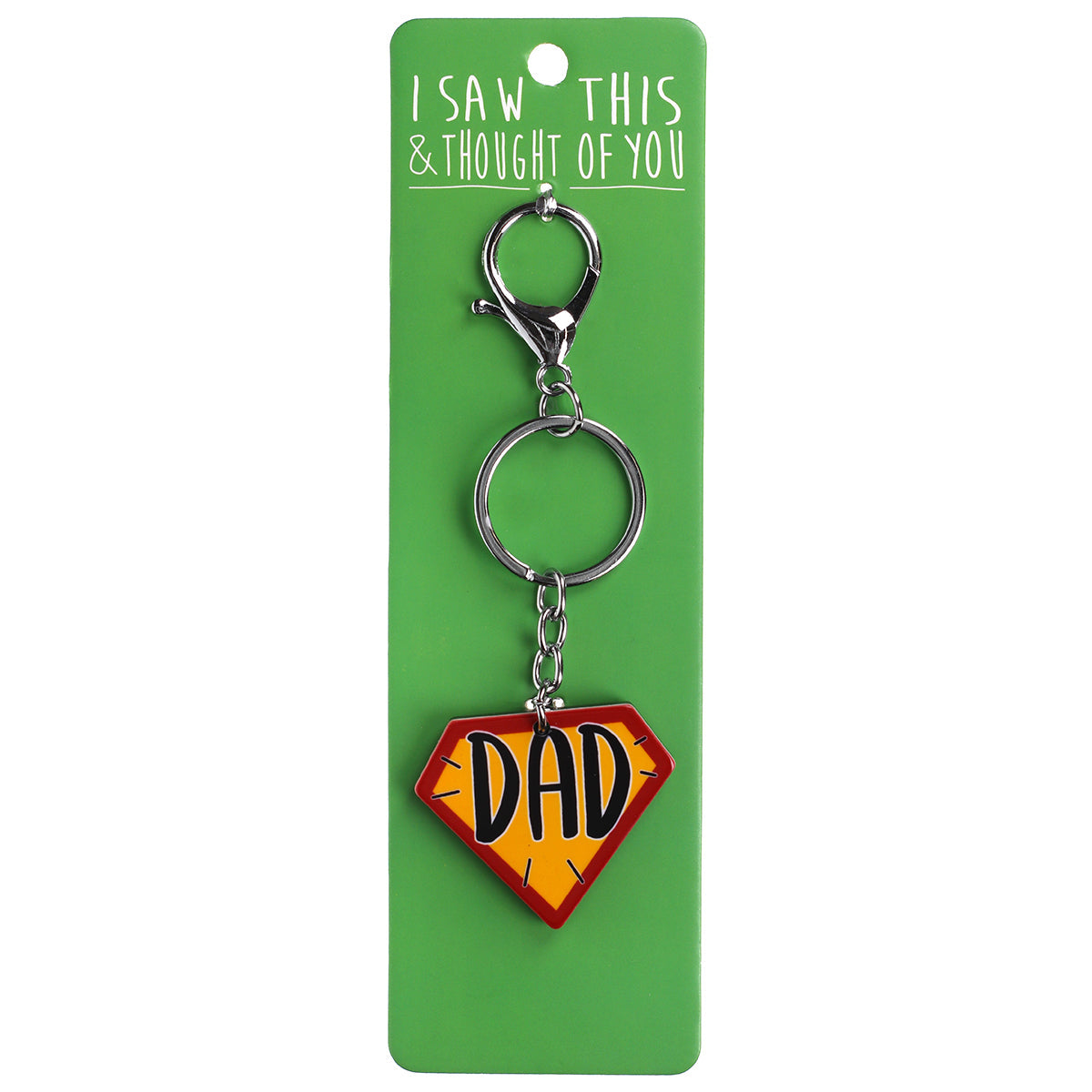 A KEYRING SAYING 'BEST DAD'