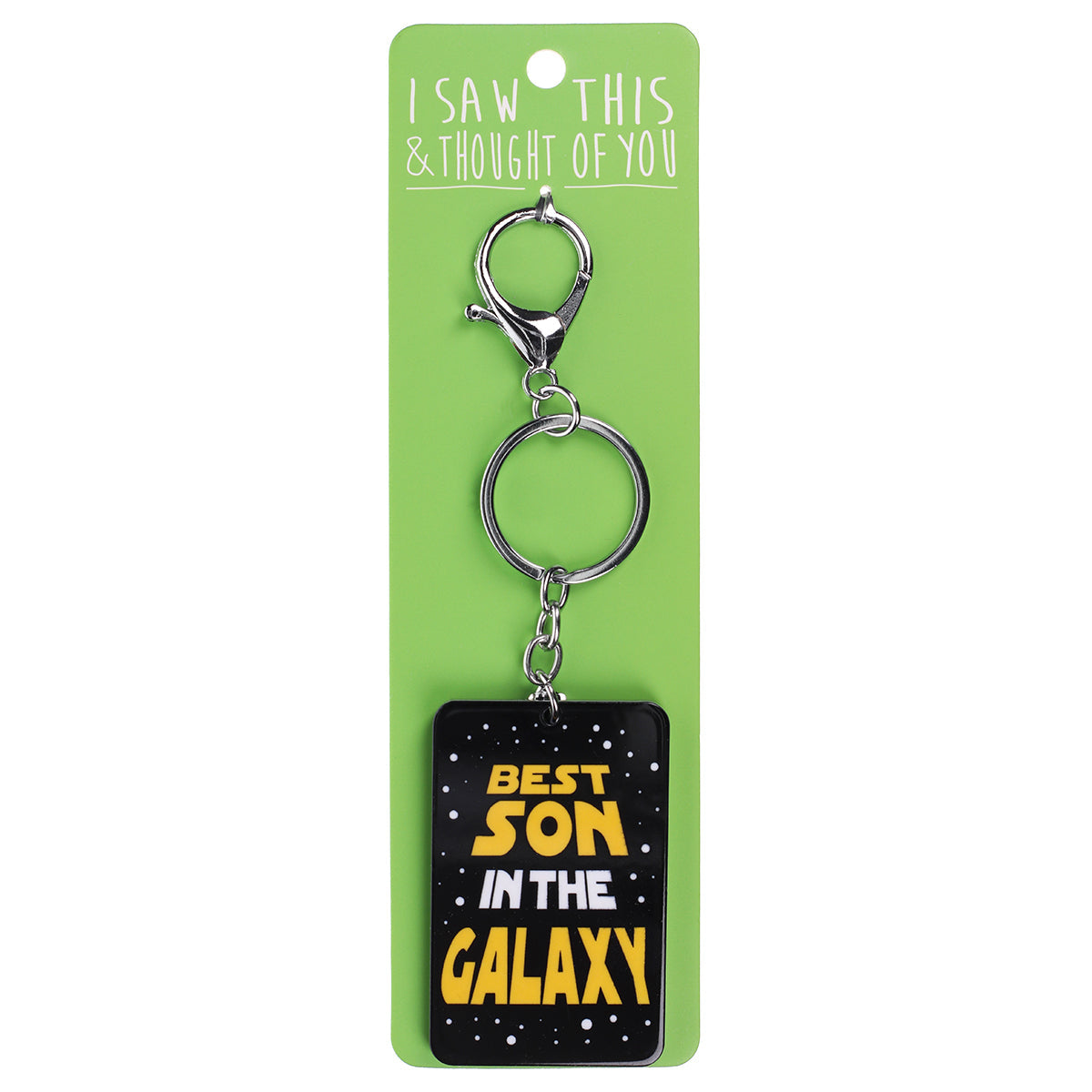 A KEYRING SAYING 'NO1 SON'