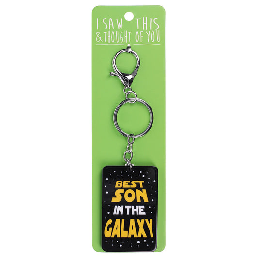 A KEYRING SAYING 'NO1 SON'