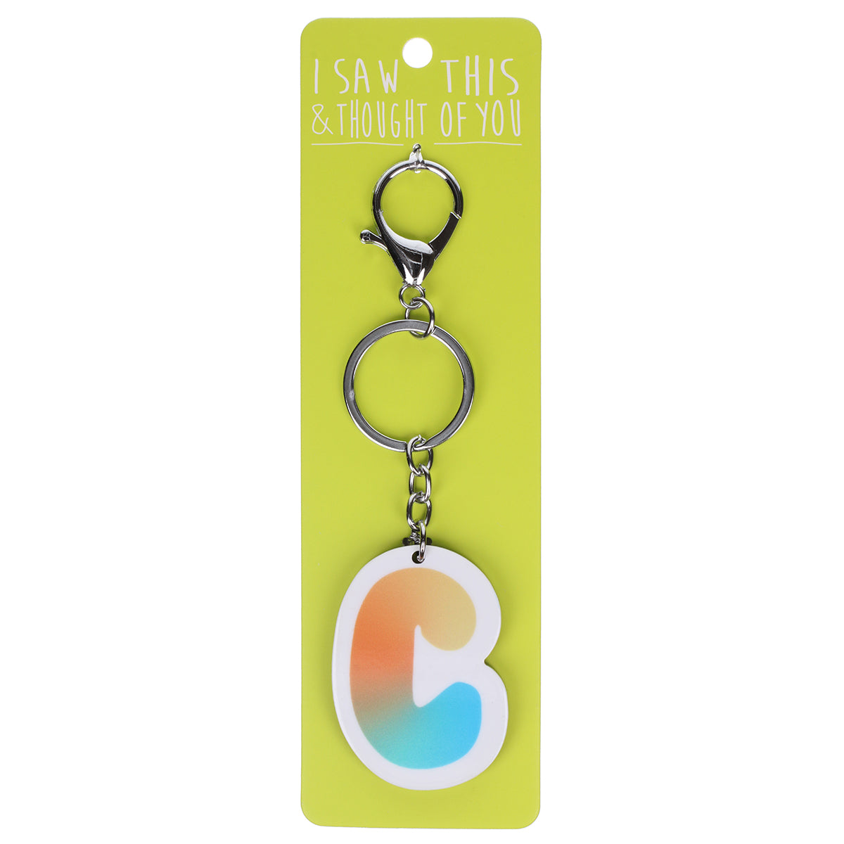 A KEYRING SAYING 'C'