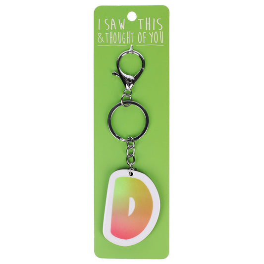 A KEYRING SAYING 'D'