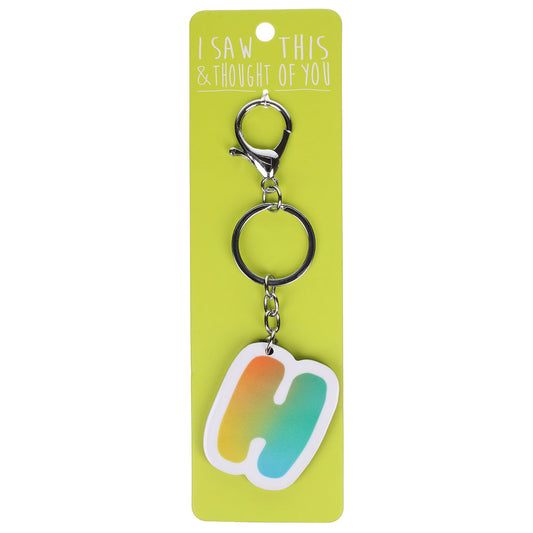 A KEYRING SAYING 'H'