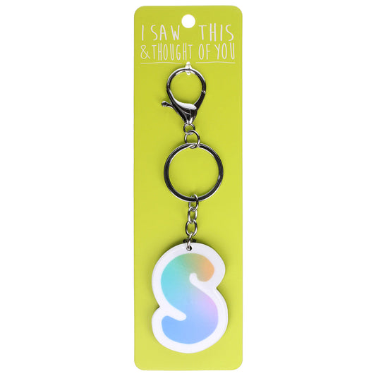 A KEYRING SAYING 'S'