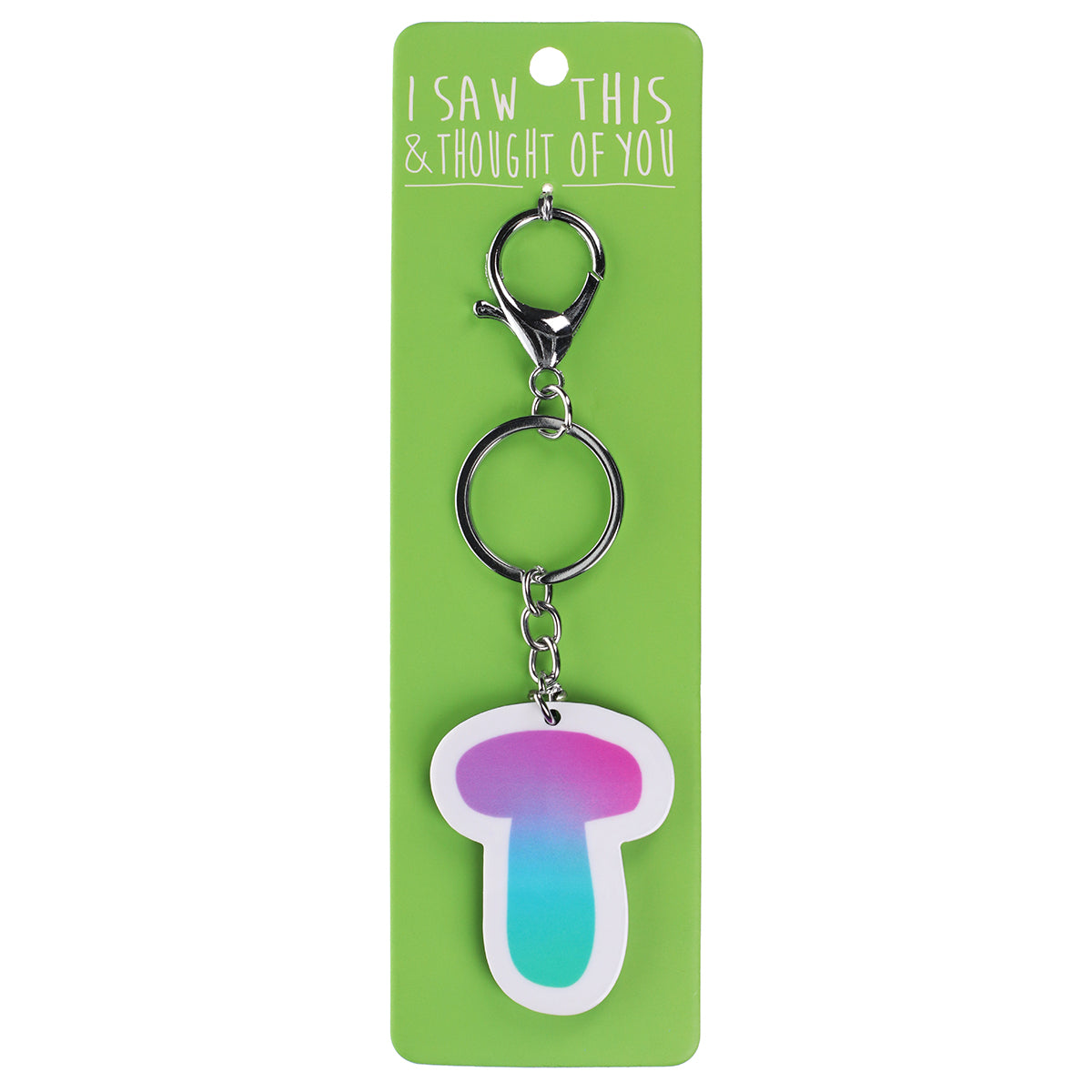 A KEYRING SAYING 'T'