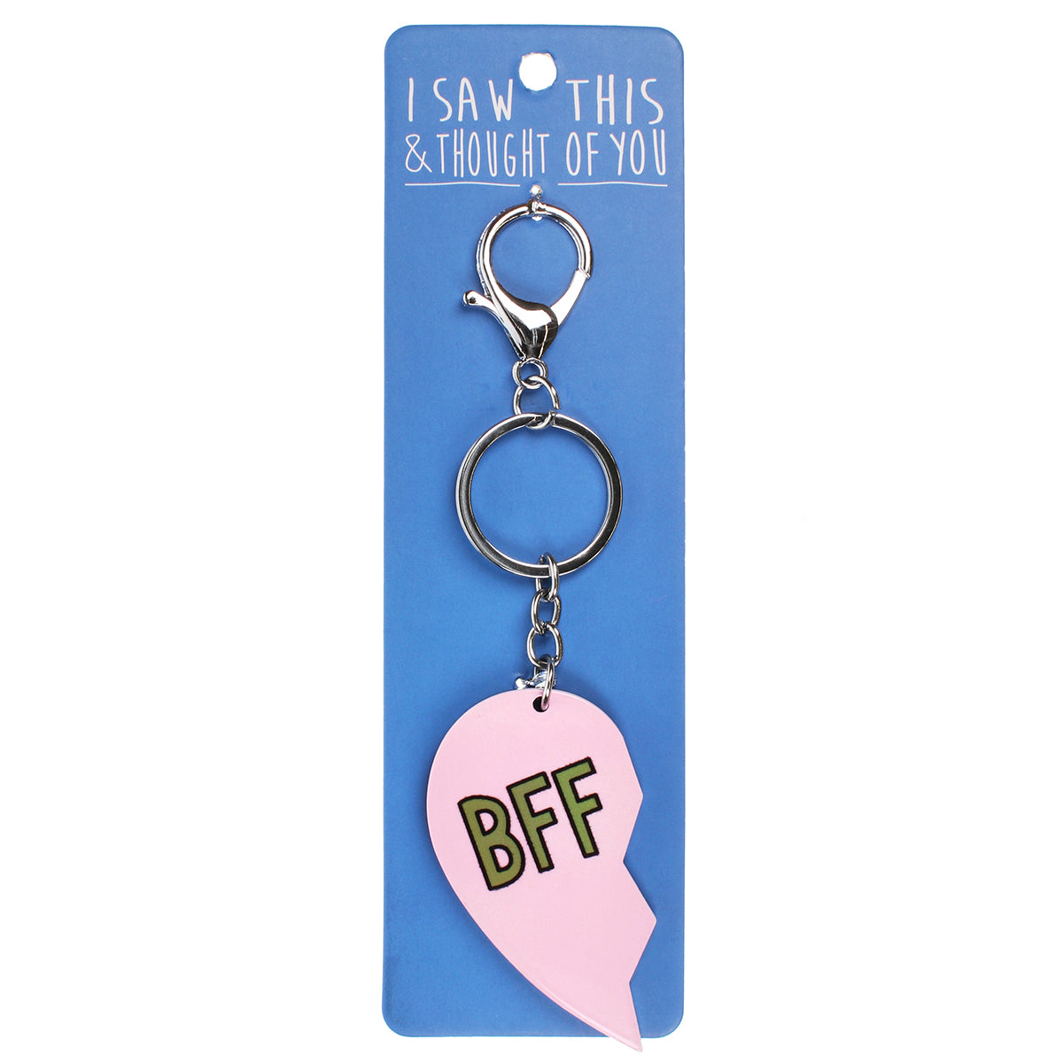 A KEYRING SAYING 'BFF'