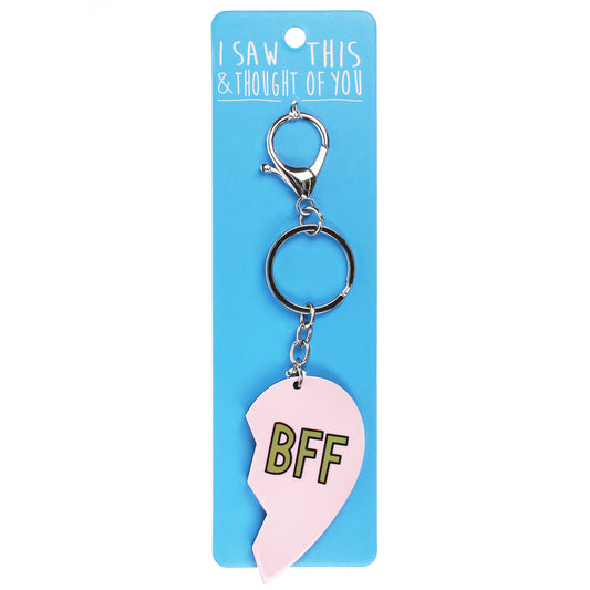 A KEYRING SAYING 'BFF'