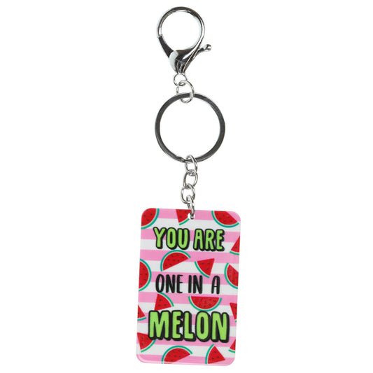 Keyring "One In A Melon"