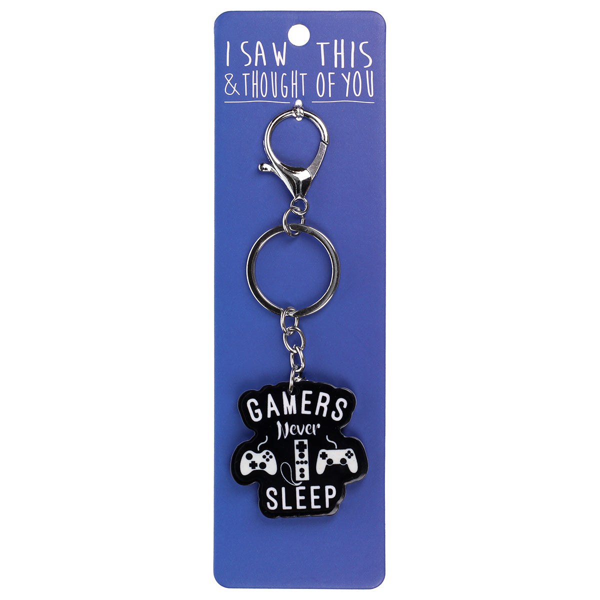 IS51 - Keyring "Games Never Sleep"