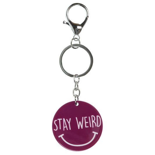 Keyring "Stay Weird"