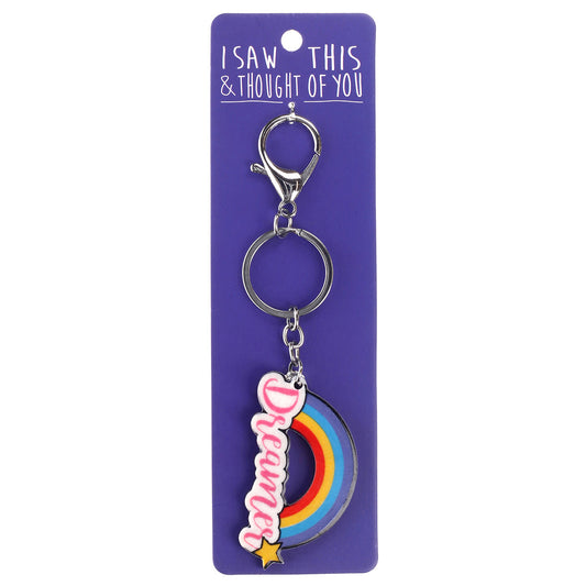 A KEYRING SAYING 'DREAMER'