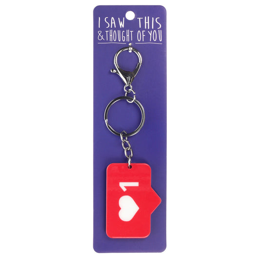 A KEYRING SAYING '1 LIKE'