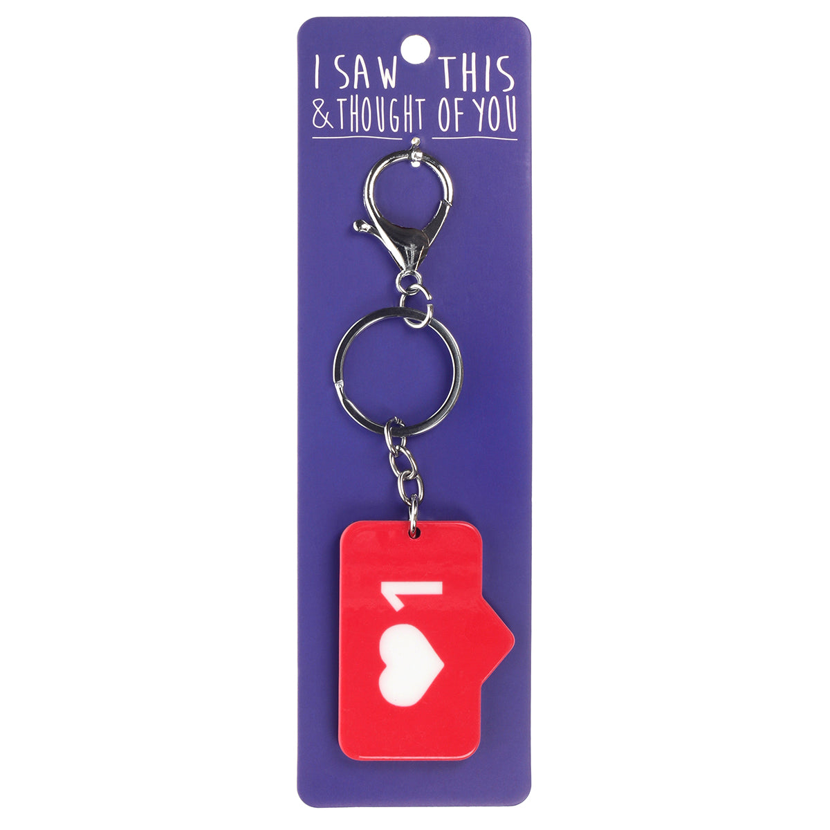 A KEYRING SAYING '1 LIKE'