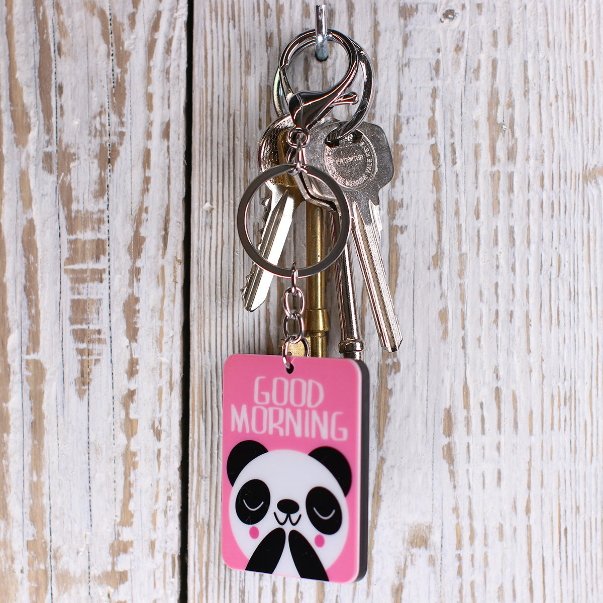 IS063 - Keyring "Good Morning Panda"