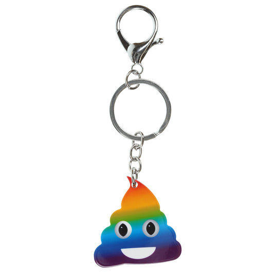 Keyring "Rainbow Poop"