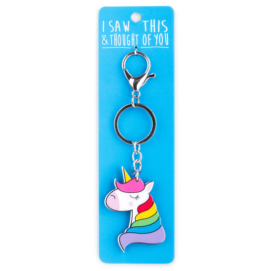 A KEYRING SAYING 'UNICORN 2'