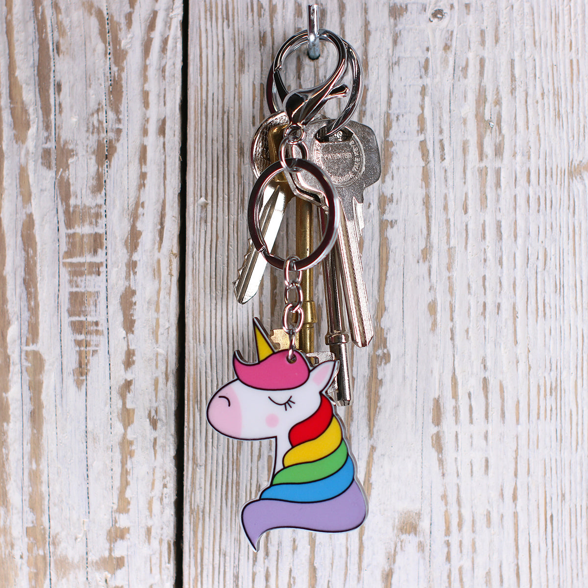 IS068 - Keyring "Rainbow Unicorn"